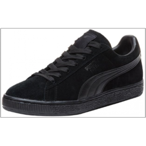 mens black puma suede